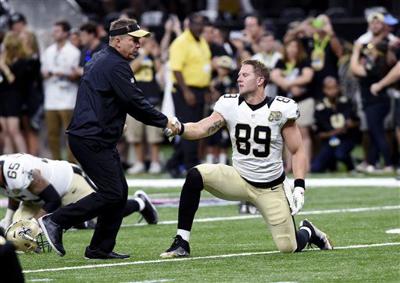 Raiders Saints Football