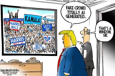 Walt Handelsman: Crowd Size