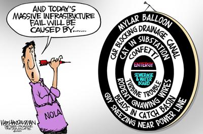 Walt Handelsman: Infrastructure Mess