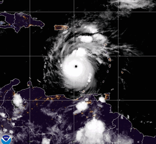 Beryl satellite 070124